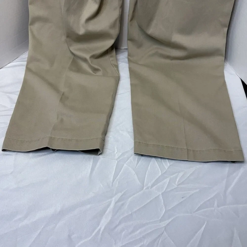 Polo Ralph Lauren Pants Mens 38x30 Beige Andrew Pleated Relaxed Classic Chino